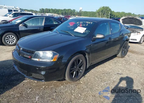 2014 Dodge Avenger Se z USA, uszkodzony, nr VIN 1C3CDZAB7EN203178